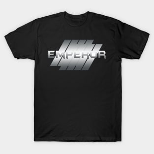 Metallic Illustration emperor T-Shirt